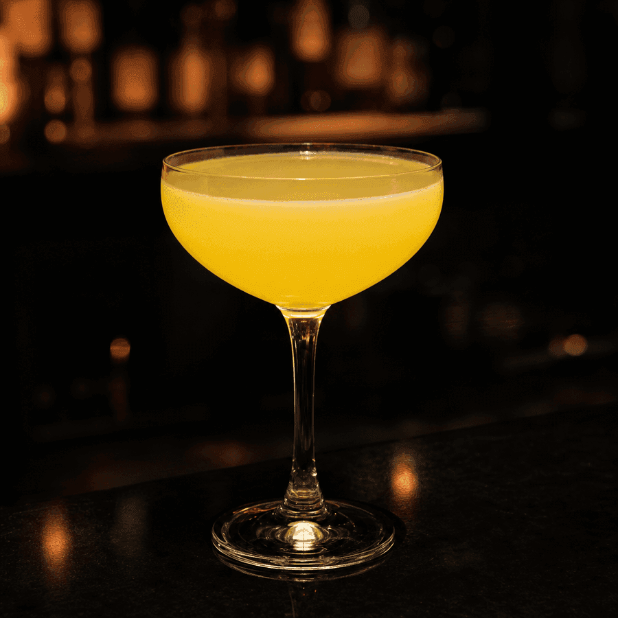 Rose Pineapple Cooler in a Coupe